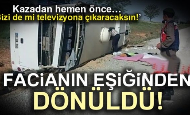 Konya'da Otobüs Devrildi: 38 Yaralı