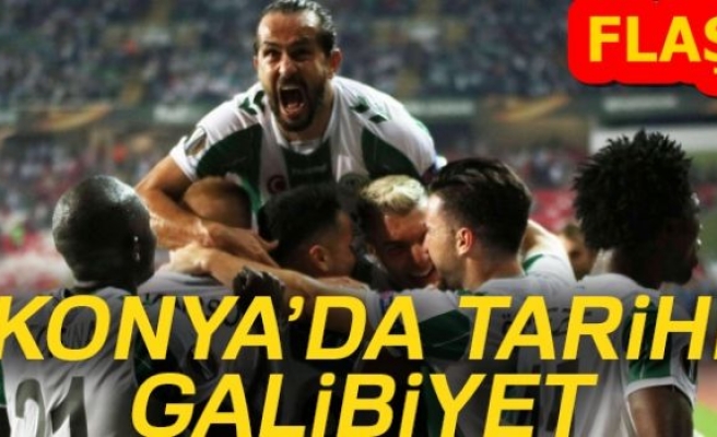 KONYA'DAN TARİHİ GALİBİYET!