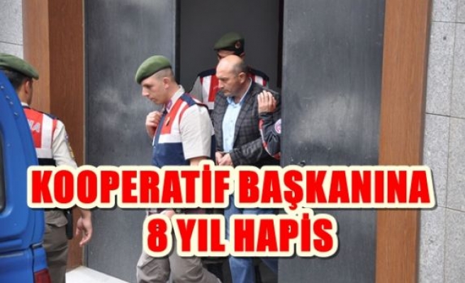 Kooperatif Başkanına 8 Yıl Hapis