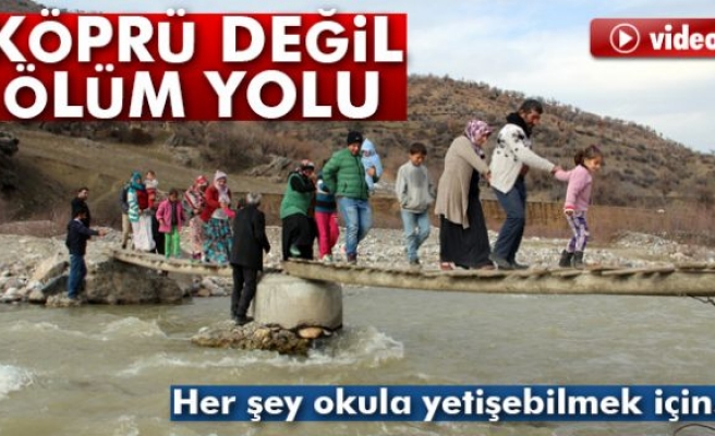 KÖPRÜ DEĞİL ÖLÜM YOLU!