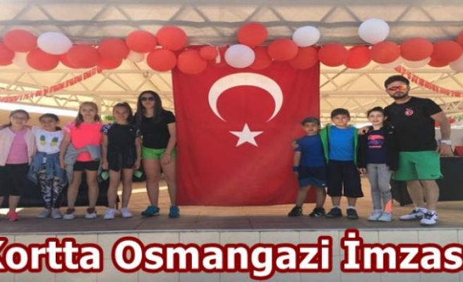 Kortta Osmangazi İmzası