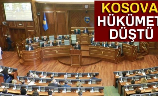 KOSOVA'DA HÜKÜMET DÜŞTÜ!