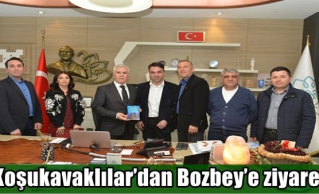 Koşukavaklılar’dan Bozbey’e ziyaret