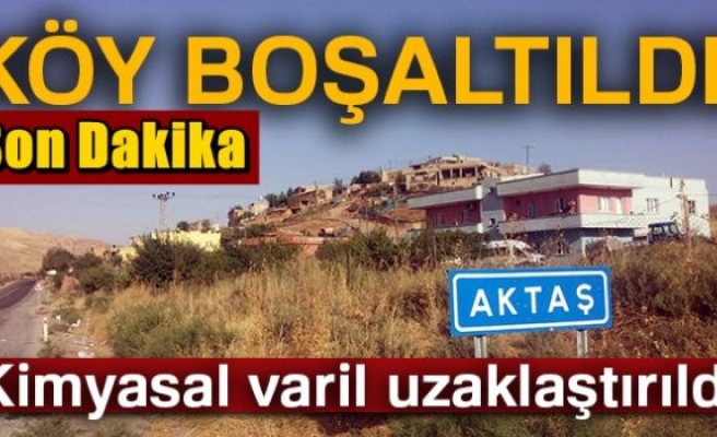 Köy Boşaltıldı!