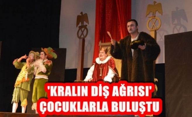 ‘Kralın Diş Ağrısı’ çocuklarla buluştu