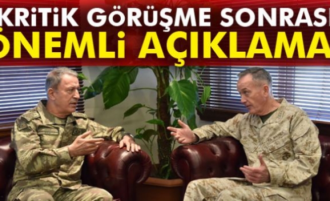 Kritik Görüşme Sonrası Açıklama Yaptılar!