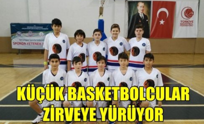 Küçük Basketbolcular Zirveye Yürüyor