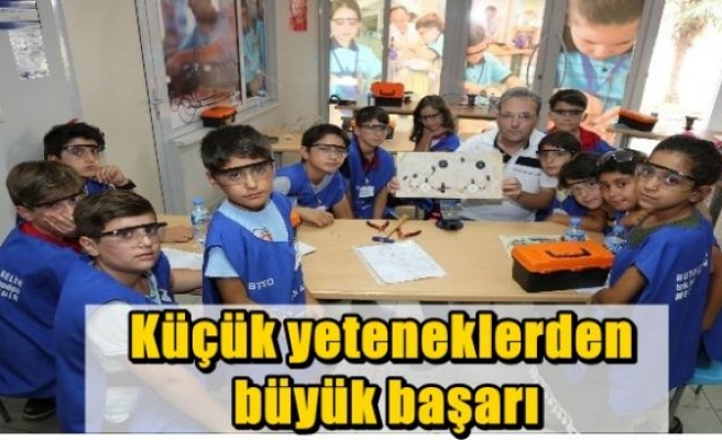 Küçük yeteneklerden büyük başarı