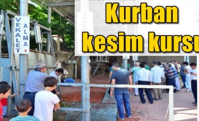 Kurban kesim kursu