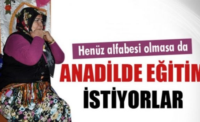 Kuşköylüler anadilde eğitim istiyorlar