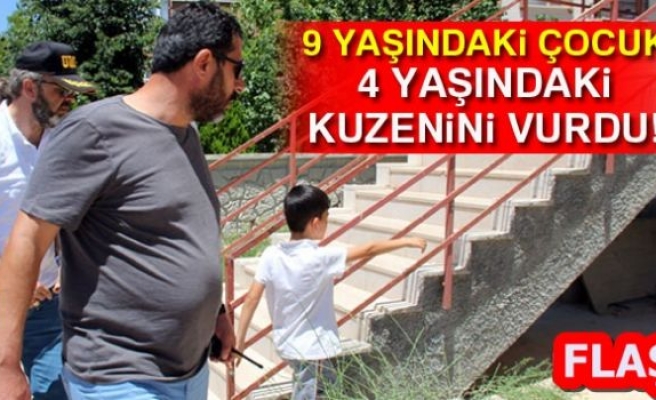 KUZENİNİ VURDU!