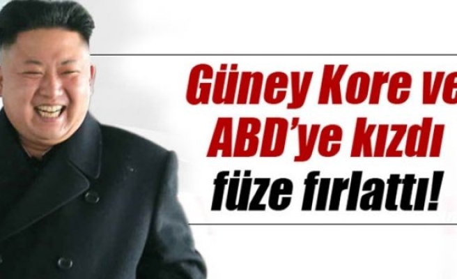 Kuzey Kore'den füzeli protesto