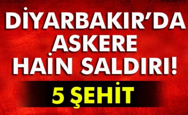 Lice’de askere saldırı: 5 şehit