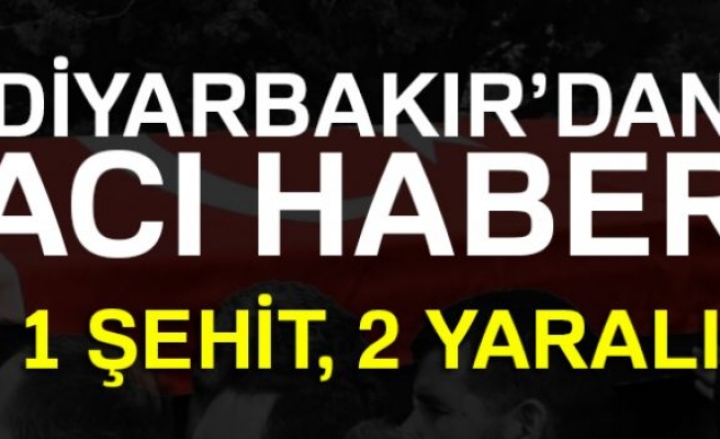 Lice’de çatışma: 1 şehit, 2 yaralı