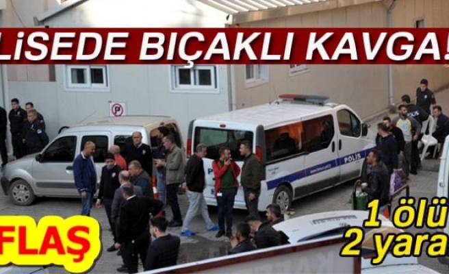 LİSEDE BIÇAKLI KAVGA!