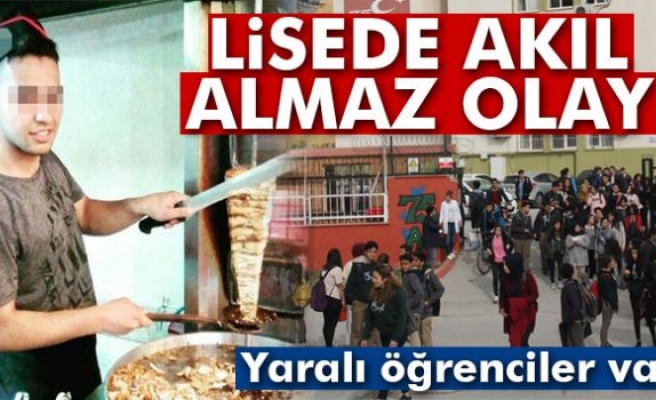 Lisede Kantinci Çırağı Desteği!