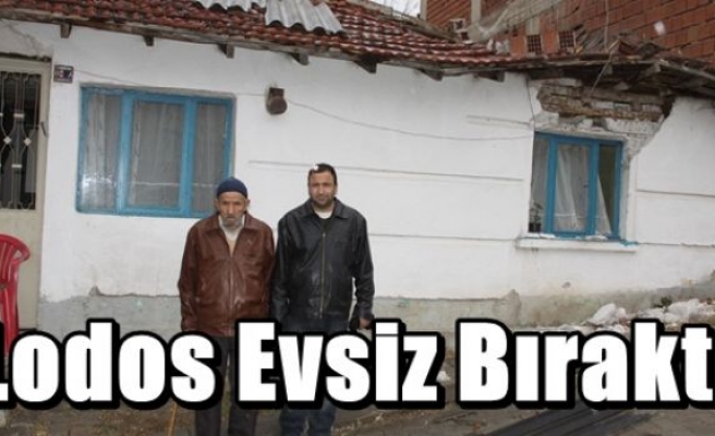 Lodos Evsiz Bıraktı