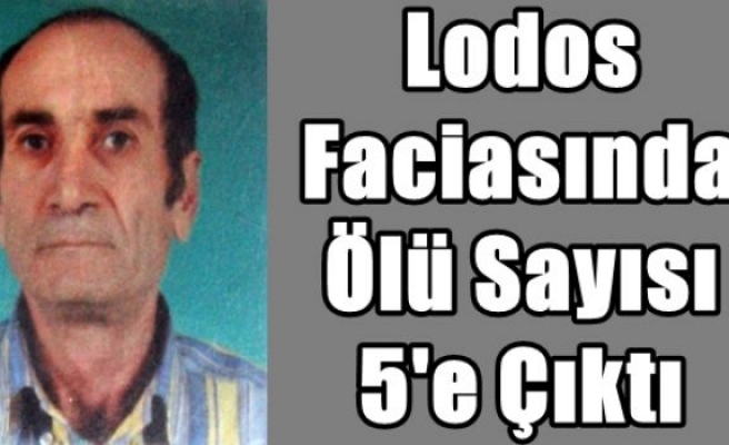 Lodos Faciasında Ölü Sayısı 5'e Çıktı