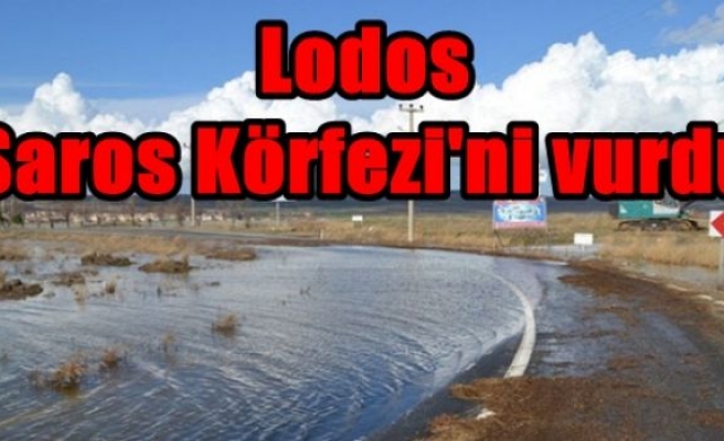 Lodos Saros Körfezi'ni vurdu