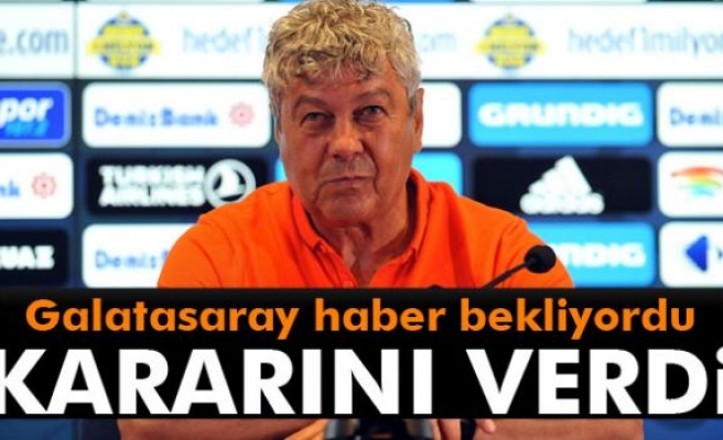 Lucescu kararını verdi