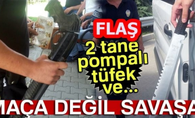 MAÇA DEĞİL SAVAŞA!