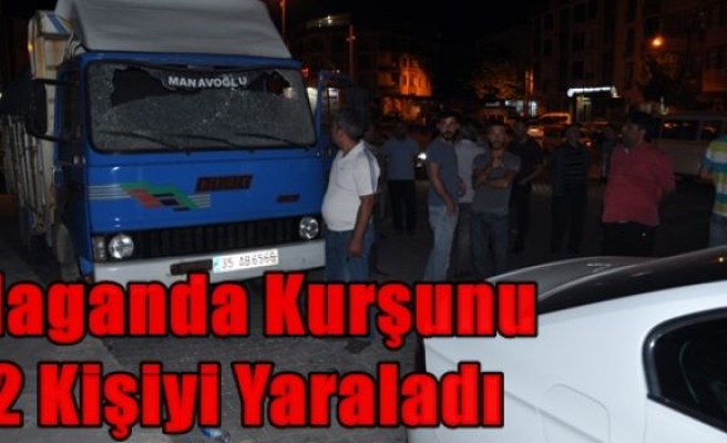 Maganda Kurşunu 2 Kişiyi Yaraladı