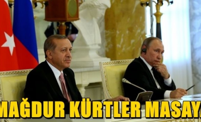 Mağdur kürtler masaya