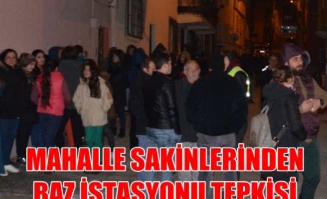 Mahalle sakinlerinden baz istasyonu tepkisi