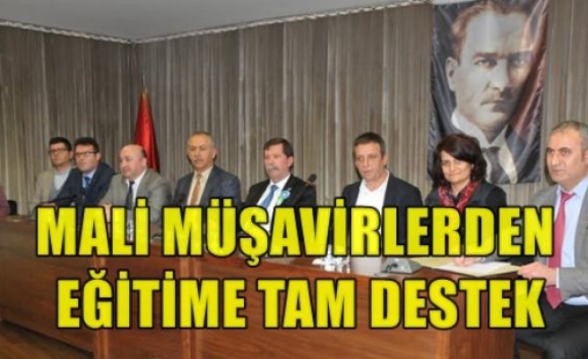 Mali Müşavirlerden Eğitime Tam Destek