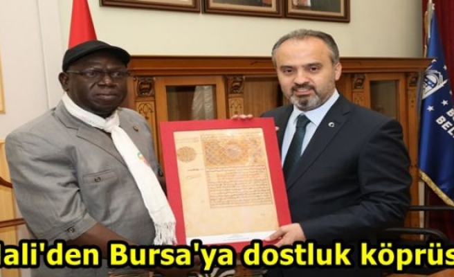 Mali'den Bursa'ya dostluk köprüsü