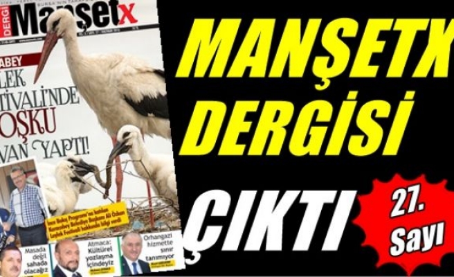 Manşetx Dergisi'nin 27. Sayısı Çıktı