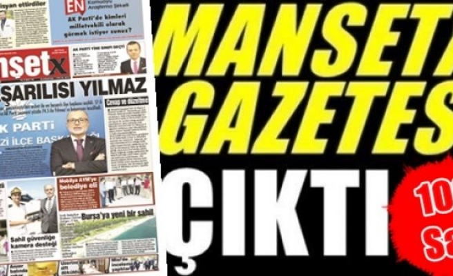 Manşetx Gazetesinin 106. Sayısı Çıktı