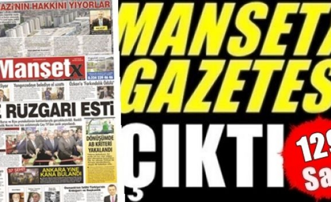 Manşetx Gazetesinin 129. Sayısı Çıktı