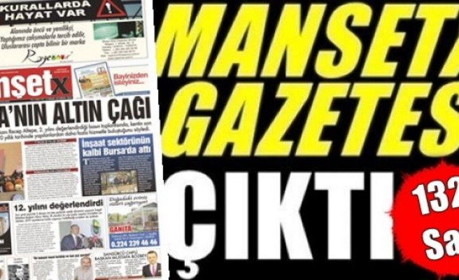 Manşetx Gazetesinin 132. Sayısı Çıktı