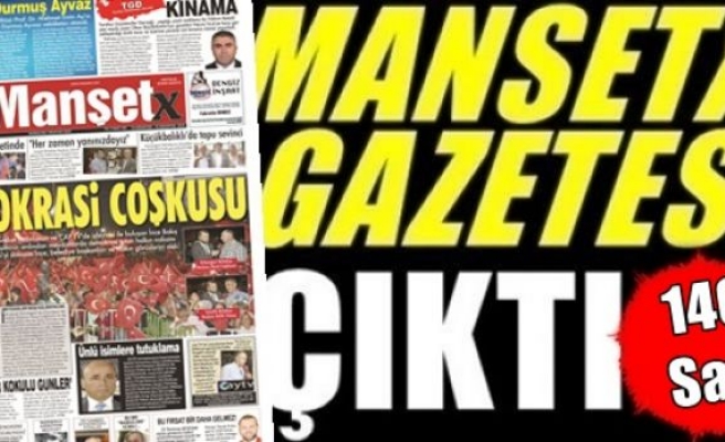 Manşetx Gazetesinin 146. Sayısı Çıktı