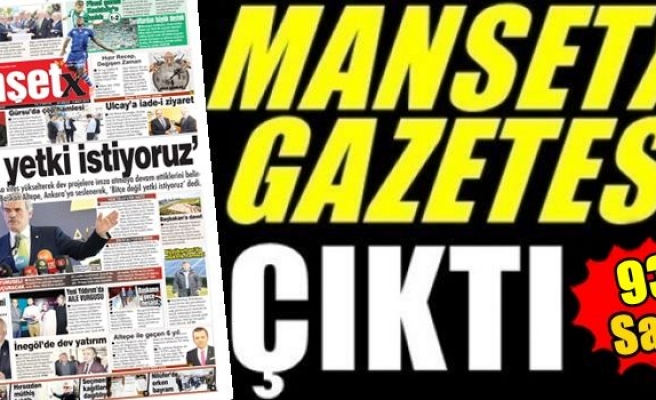 Mansetx Gazetesinin 93. Sayısı Çıktı