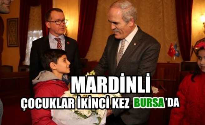 Mardinli çocuklar ikinci kez Bursa´da