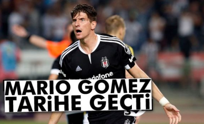 Mario Gomez tarihe geçti