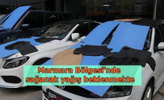 Marmara Bölgesi'nde sağanak yağış beklenmekte