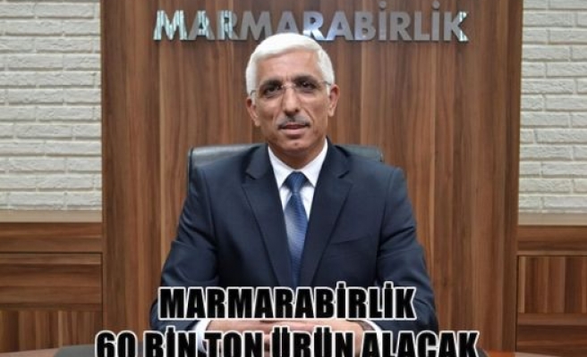 Marmarabirlik 60 bin ton ürün alacak