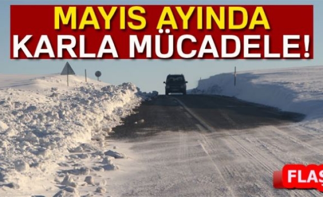 Mayıs Ayında Kar Çalışması!