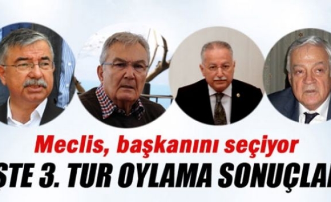 Meclis Başkanı Seçimlerinde 3.Tur Oylaması Belirlendi!