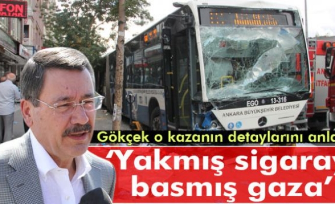 Melih Gökçek o kazanın detaylarını anlattı!