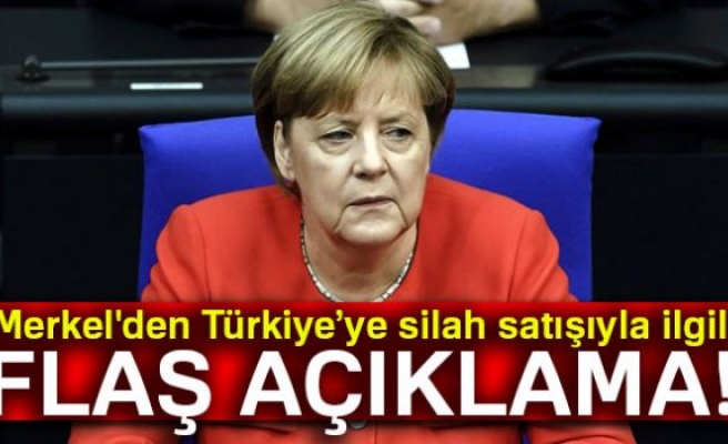 MERKEL'DEN FLAŞ AÇIKLAMA!