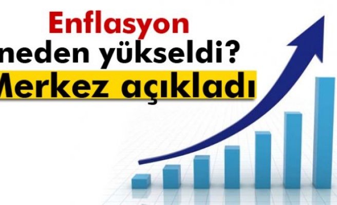 Merkez, enflasyonun neden yükseldiğini açıkladı