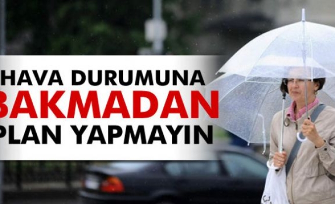 METEOROLOJİ UYARDI!