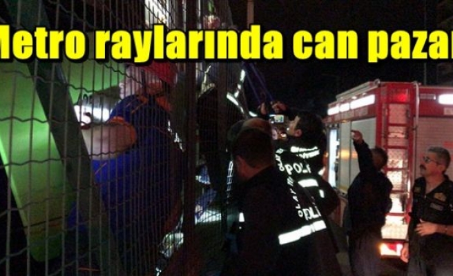 Metro raylarında can pazarı