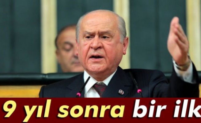 MHP'de 19 yıl sonra bir ilk!