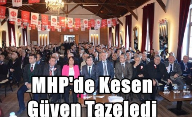 MHP'de Kesen Güven Tazeledi