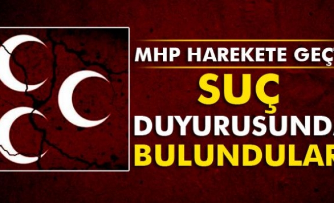 MHP'den 'Çağrı Heyeti' hakkında suç duyurusu